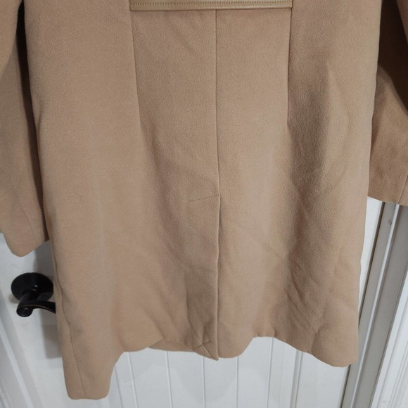 Cabi Womens Coat Heritage Camel Brown Longline Double Breasted Trench Jacket M - Picture 11 of 14